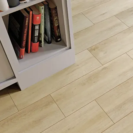 Глазурованный керамогранит Cersanit Stockholm 18.5x59.8x0.75 см 1.216 м² матовый цвет бежевый