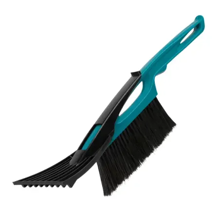 Щётка-сметка для снега со скребком Sparta 400 мм цвет бирюзовый