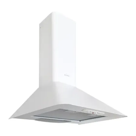 Вытяжка купольная Elikor Fleur 60 см цвет белый
