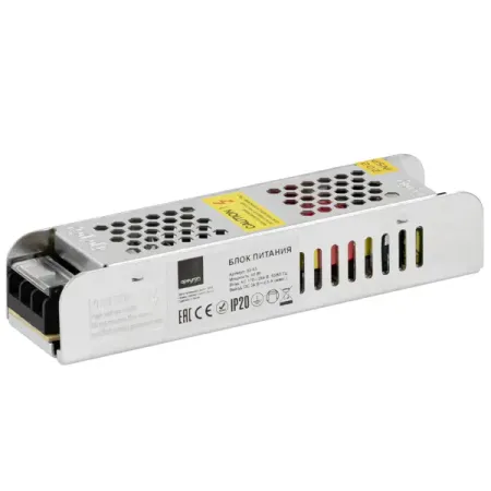Блок питания для светодиодов Apeyron 24 В 60 Вт led драйвер 10 70 вт ac85 265в в dc22 38в