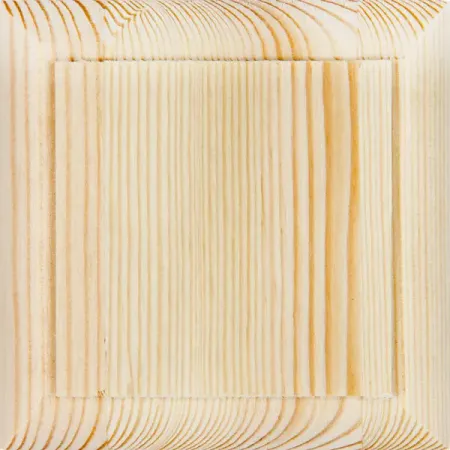 Крышка для столба хвоя сорт Экстра сращенный 80x80 мм крышка с люком на ж б колодец d1070мм