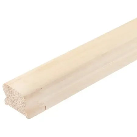 Поручень фигурный сращенный хвоя сорт АВ 45x75x3000 мм