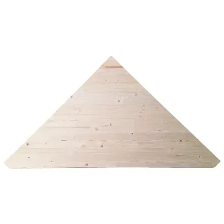Ступень треугольная сращенная хвоя сорт АВ 40x900x900 мм