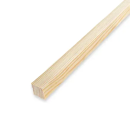 Декоративный брусок сращенный 19x19x1000 мм хвоя сорт Экстра прямой защита трудовых прав работников федеральной инспекцией труда монография