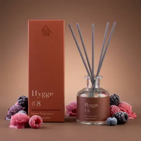 Ароматический диффузор Arida Home Hygge 8 Ягодный щербет 100 мл искусственные ы розы шелковые qianhuayu для дома