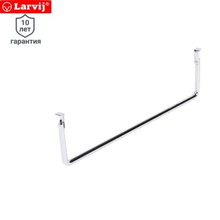 Штанга Larvij 30 см сталь цвет серебристый полотенцедержатель штанга am pm gem 50см