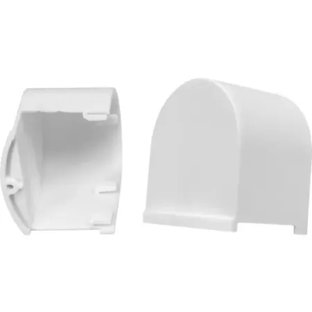 Крышка декоративного короба белая, 2 шт. крышка с люком на ж б колодец d1070мм