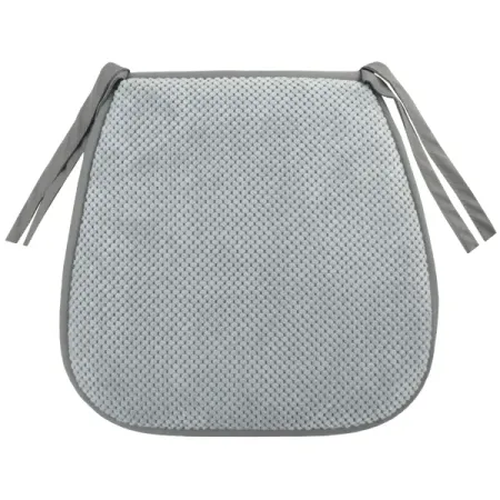 Галета для стула Linen way Цитус 38/27x40x3 см цвет серый