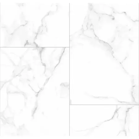 Комплект стеновых панелей ПВХ Artens Белый мрамор 2700x375x8 мм 2.03 м² 2 шт