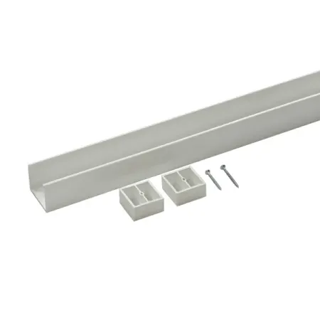 Декоративная панель для посудомоечной машины 62x3.7 см ПВХ цвет белый