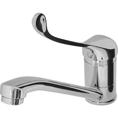 Смеситель для раковины Divino SH305 однорычажный локтевой цвет хром керамический картридж для крана 35 40 мм