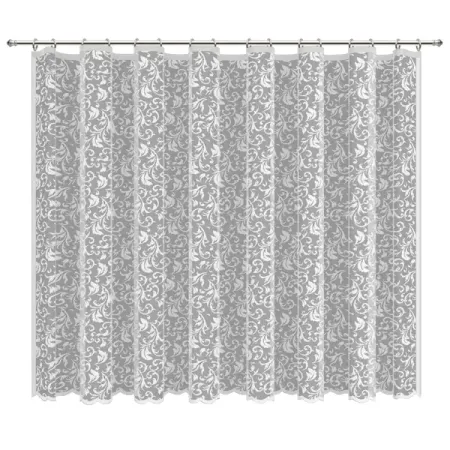 Тюль для кухни Мороз 170x165 см цвет белый силиконовые крышки для кухни 6 шт