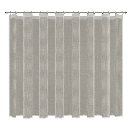 Тюль на ленте для кухни Камелия 250x165 см цвет экрю