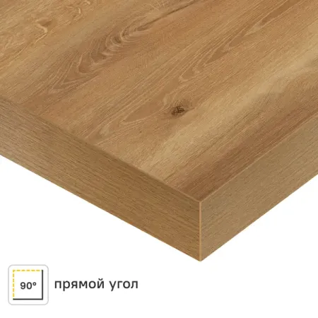 Столешница Дуб горный 120x3.8x60 см ЛДСП цвет коричневый