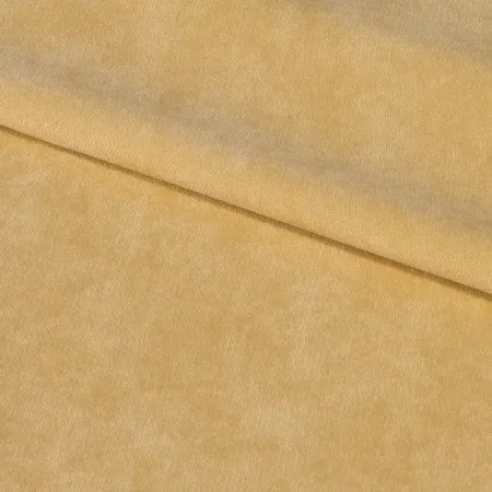 Ткань 1 м/п Однотонный велюр 300 см цвет желтый