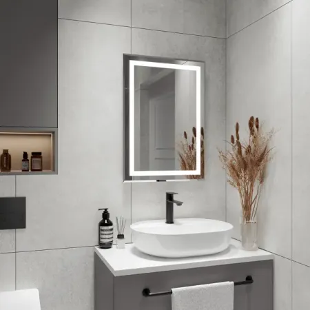 Зеркало для ванной Пронто Люкс с подсветкой 50x70 см