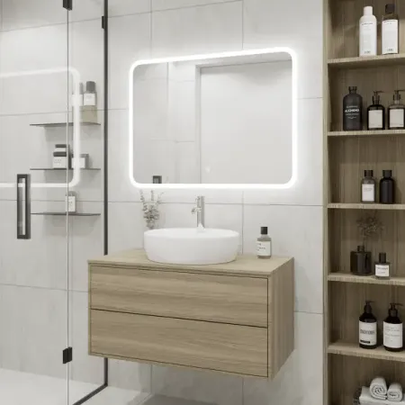 Зеркало для ванной Light LED с подсветкой и сенсором 80x60 см hyulights led 120w gobo moving head rgbw dj light