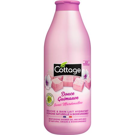 Гель и пена 2 в 1 Cottage зефир 750 мл