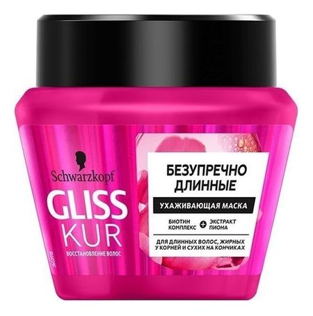Гель-маска для волос Безупречно длинные 300мл шампунь для волос женский глисс кур безупречно длинные 400 мл