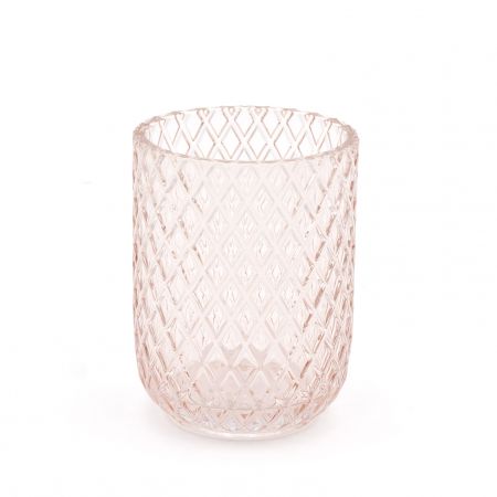 Стакан Ridder Jade прозрачно-розовый 8х11 см