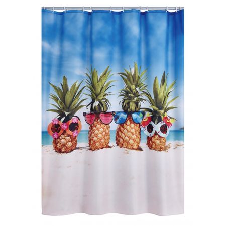 Штора для ванной Ridder Crazy Fruits разноцветная 200х180 см