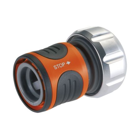 Коннектор с автостопом Gardena Premium с резьбой 19 мм х 3/4