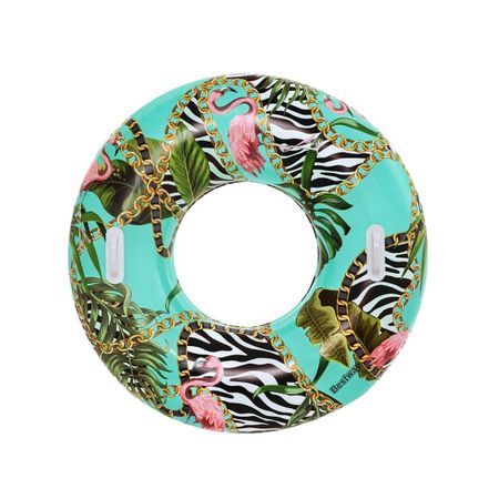 Круг для плавания Bestway цветы 1,14 м (36302)