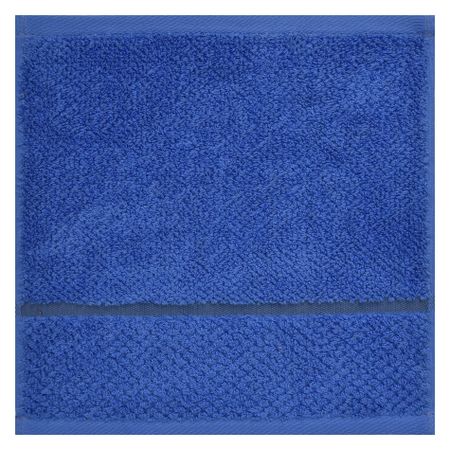 Махровое полотенце Cleanelly Fiordaliso синее 30х30 см