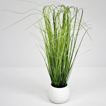 Осока искусственная Конэко-О 45 см, в кашпо 10х10х9 см