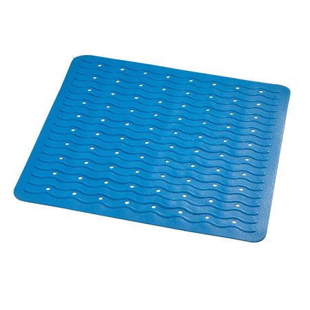 Коврик для ванной Ridder противоскользящий playa голубой 54x54