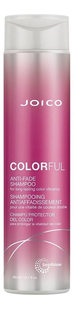 Шампунь для защиты и яркости цвета волос Colorful Anti-Fade Shampoo: Шампунь 300мл концентрат для волос wella professionals усилитель яркости а color brilliance
