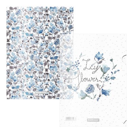 Набор из 4 папок-уголков Erich Krause Frozen Beauty A4 в ассортименте