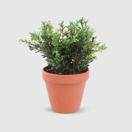 Цветок искусственный Конэко-О в керамическом кашпо