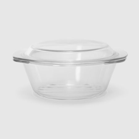 Кастрюля Hitt из жаропрочного стекла 2 л