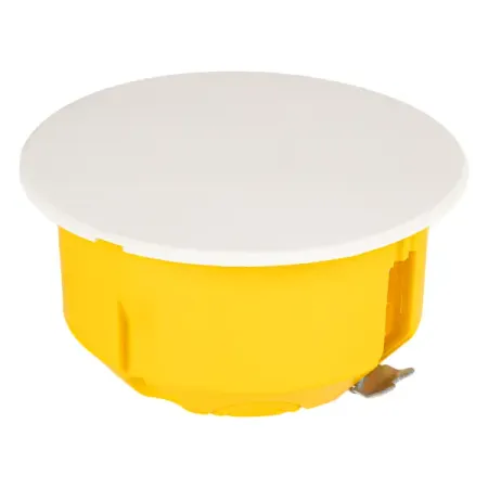 Коробка распределительная круглая Systeme Electric 80x45 мм цвет жёлтый IMT351601 контактор schneider electric lc1d09bdc