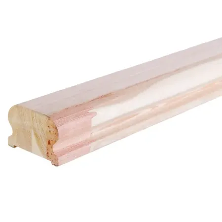 Поручень фигурный сращенный лиственница сорт АВ 44x65x4000 мм фигурный дырокол cjec 1 5 см