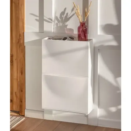 Обувница 51.2x38x18.5 см 1 полка полипропилен цвет белый для ведущего идеального lixiang l8 l9 2022 2023 внутреннее второе сидение боковая граница подкладка кожаные аксессуары для интерьера