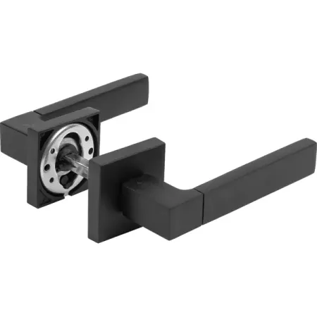 Дверные ручки Puerto LM AL 521-03 без запирания цвет черный