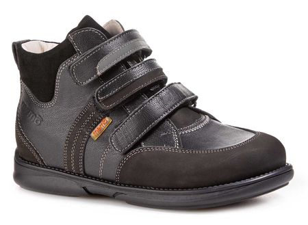 Ботинки демисезонные для мальчика MEMO ПОЛО чёрные