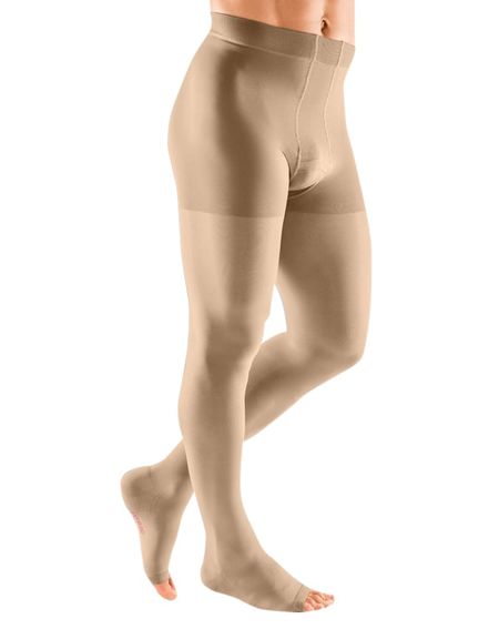 Компрессионное трико mediven plus 2 класс компрессии с открытым носком