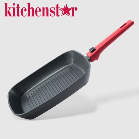 Гриль Kitchenstar Infito со съемной ручкой 28 см