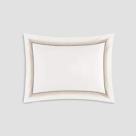 Комплект наволочек Togas Линари белый с коричневым 50х70 см