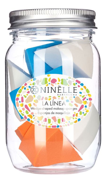 Треугольные спонжи для макияжа La Linea 8шт dutrieux красочные треугольные флажки 50 100 м