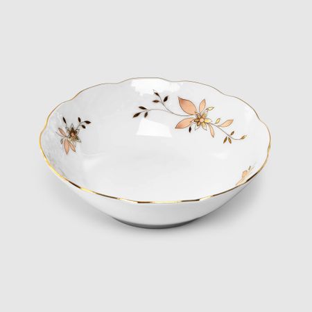 Салатник Thun 1794 Золотые ветки. Отводка золото 13 см