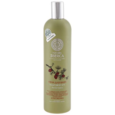 Пена для ванн N siberica кедровое спа 600 мл