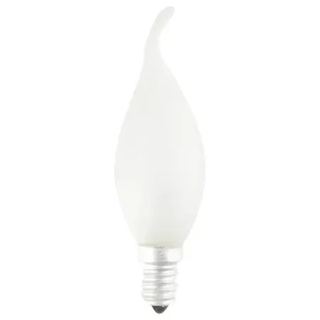 Лампа накаливания Bellight свеча на ветру матовая E14 40 Вт свет тёплый белый