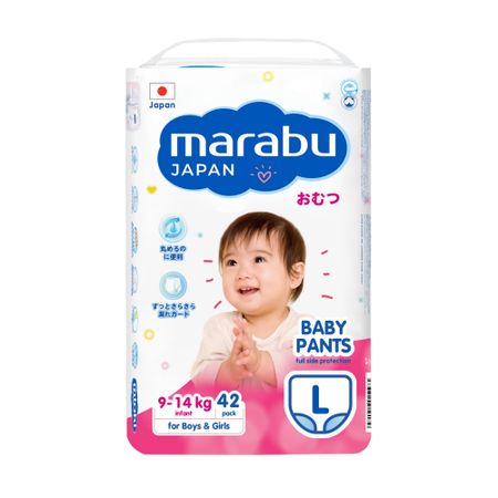 Трусики-подгузники Marabu Марабу L 9-14 кг 42 шт