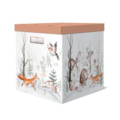 Коробка для хранения Лакарт Дизайн xl  2 шт, 32х31х35 см мои первые сказки малютки 4кн 0 1г унметиндразвреб картон коробка на магните