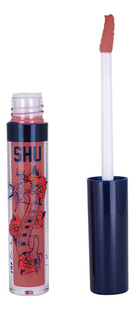 Блеск-бальзам для губ с витамином Е Flirty 2,4мл: 456 Пепельный розовый