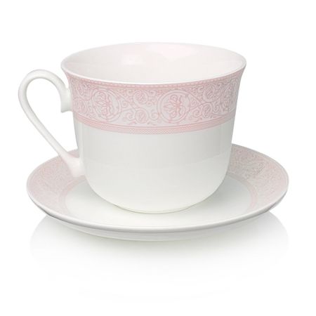 Чашка Джамбо Дионис-Джеральдин 500 мл с блюдцем